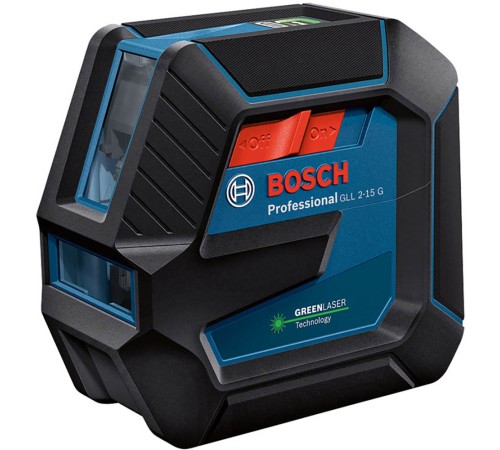 Лазерный уровень Bosch GLL 2-15 G + BT 150 (0.601.063.W01)