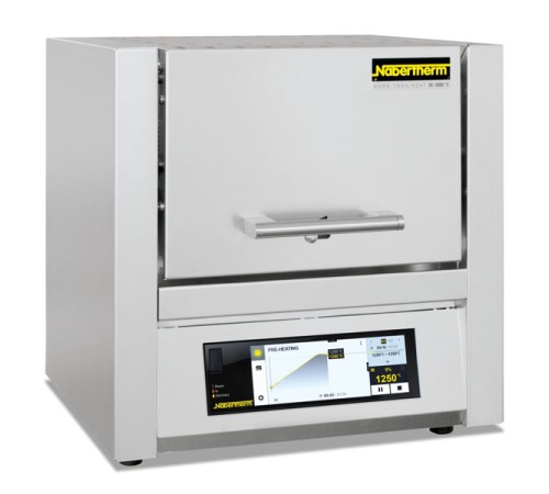 Печь муфельная с каменной изоляцией Nabertherm LT 5/13/C550 с подъёмной дверью, 1300°С, 5 л (Артикул L-054T3ON3)