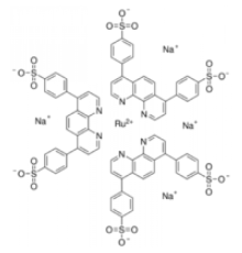 Раствор натриевой соли трис (батофенантролиндисульфоната) рутения (II), пригодный для флуоресценции, 20 мкм в H2O Sigma 03038