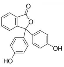 Фенолфталеин, 98.5%, pure, индикатор, Acros Organics, 2.5кг