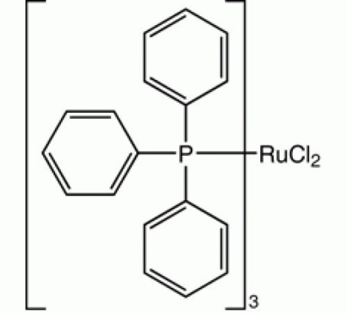 Трис(трифенилфосфин)рутений(II) хлорид, 98%, Acros Organics, 25г