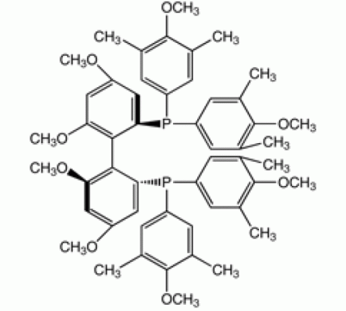 (R) -2,2 '-бис [бис (4-метокси-3, 5-диметилфенил) фосфино] -4,4', 6,6 '-тетраметоксибифенил, 97 +%, Alfa Aesar, 250 мг