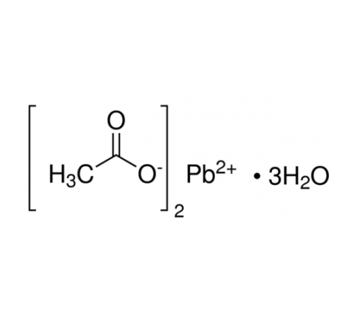 Свинца (II) ацетат 3-водн., для аналитики, ACS, ISO, Panreac, 500 г