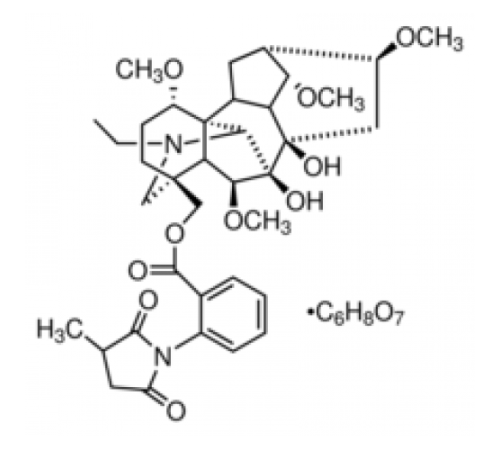 Цитратная соль метилликаконитина от Delphinium browniiseeds, 96% (ВЭЖХ) Sigma M168