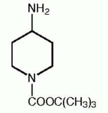 Трет-бутил 4-амино-1-пиперидинкарбоксилат, 98%, Acros Organics, 1г