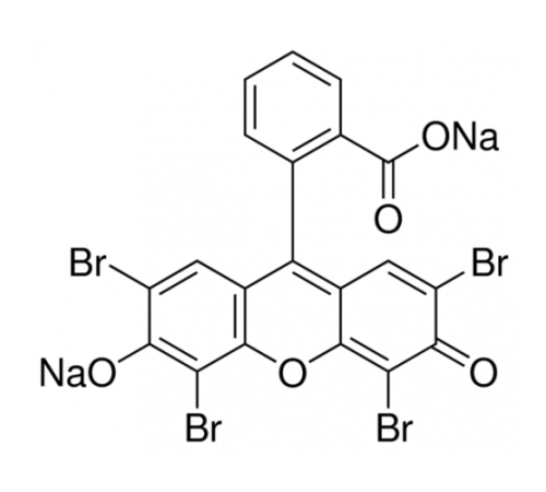 Эозин натрия (желтоватый) (C.I. 45380), для аналитики, ACS, Panreac, 100 г