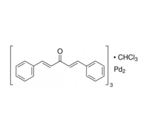 Трис(дибензилиденацетон)дипалладий-хлорформ аддукт, 97%, Acros Organics, 1г