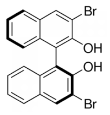 (S) - (-) -3,3 '-дибром-1, 1'-би-2-нафтола, 96%, Alfa Aesar, 1г