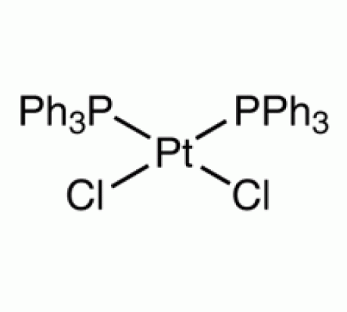 цис-дихлорбис (трифенилфосфин) платины (II), Премион г, 99,95% (металлы основа), Pt 24,2% мин, Alfa Aesar, 5 г