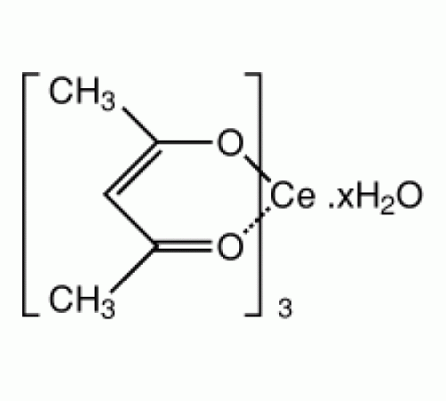 Церия (III) 2,4-гидрат пентандионат, Alfa Aesar, 100г