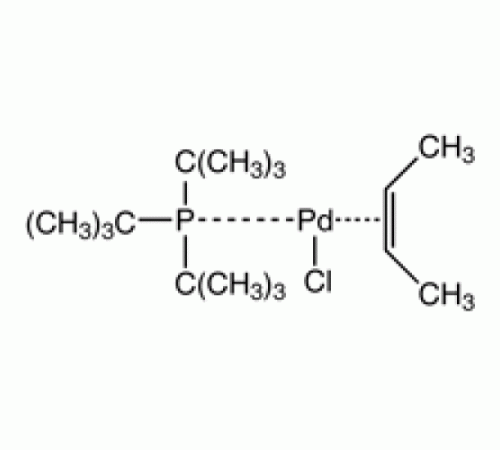 Хлор (кротил) (три-трет-бутилфосфин) палладий (II), Alfa Aesar, 1г