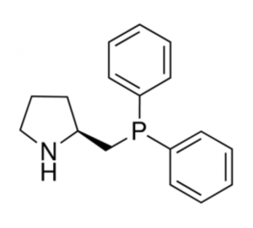 (S)-2-((дифенилфосфино)метил)пирролидин, 97%, Acros Organics, 250мг