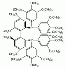(R) -2,2 '-бис [бис (3,5-ди-трет-бутил-4-метоксифенил) фосфино] -4,4', 6,6 '-тетраметоксибифенил, 97 +%, Alfa Aesar, 1 г