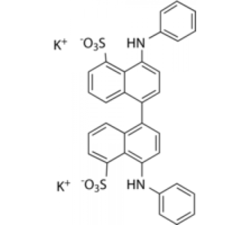 Флуоресцентный зонд дикалиевой соли 4,4'-дианилино-1,1'-бинафтил-5,5'-дисульфоновой кислоты Sigma D4162