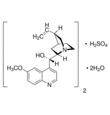 Хинидин дигидрат сульфата, 98 +%, Alfa Aesar, 25г