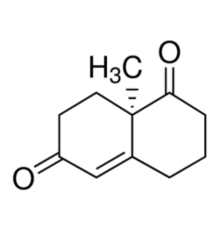 (R) - (-) -3,4,8,8-тетрагидро-8а-метил-1,6 (2H, 7H) -нафталиндион, 98%, Alfa Aesar, 1 г