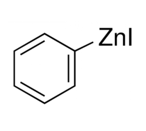 Фенилцинк йодида, 0,5 М в ТГФ, упакованы в атмосфере аргона в закрывающемся ChemSeal ^ т бутылки, Alfa Aesar, 50 мл