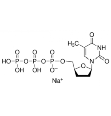 Раствор натриевой соли 3'-дезокситимидина 5'-трифосфата BioChemika, puriss. pa, для MALDI MS, 98,0% (ВЭЖХ) Sigma 42597